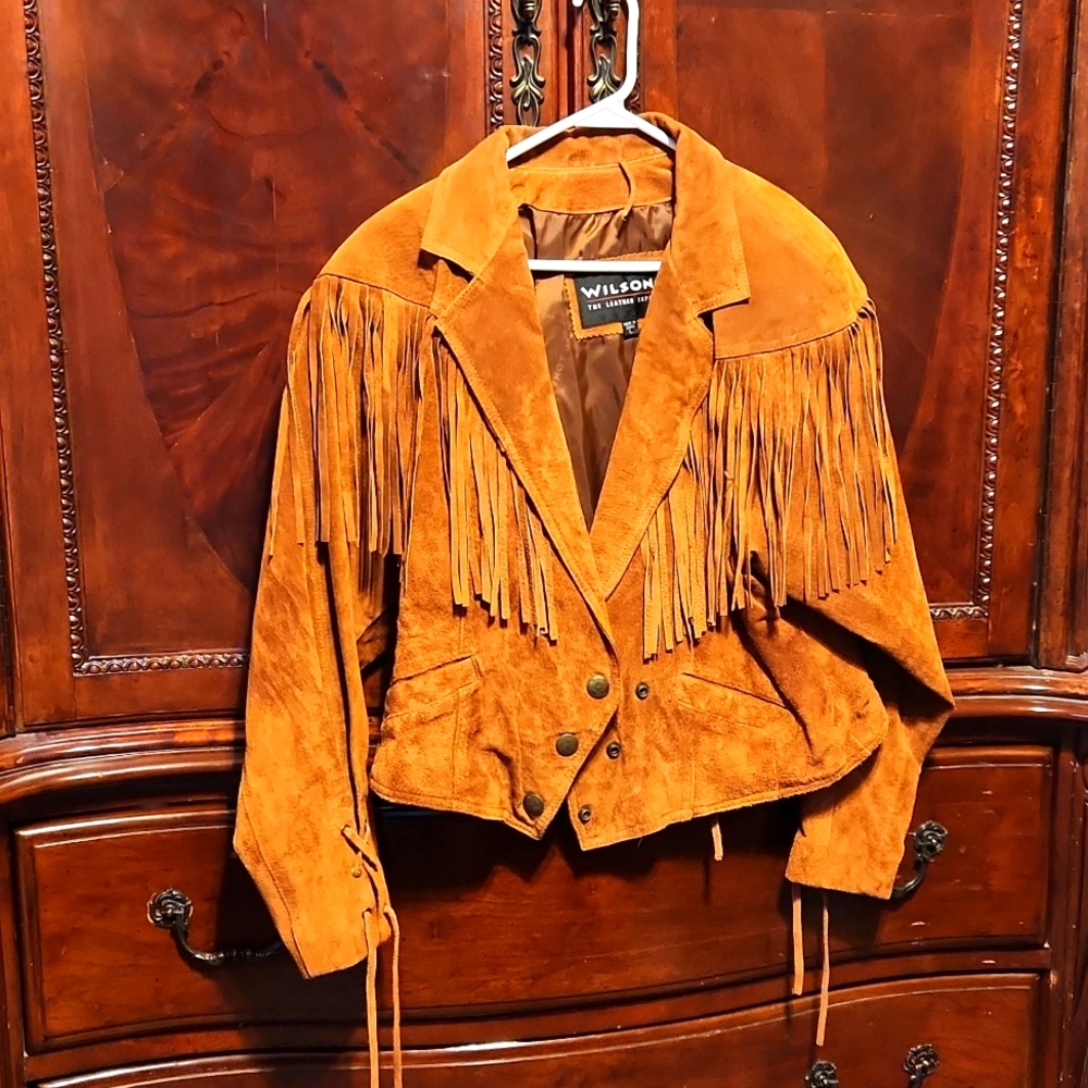 Wilson Suede Fringe Jacket